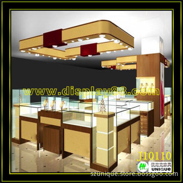 Present-Day Jewelry Kiosk for Jewelry Display (C10125)